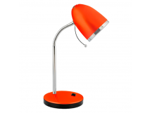 Светильник настольный Camelion KD-308 40W 230V E27 на основании 1.7м оранжевый (1/12)
