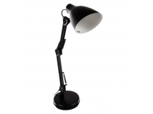 Светильник настольный Camelion KD-331 40W 230V E27 на основании черный (1/6)