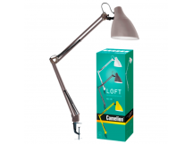 Светильник настольный Camelion KD-335 40W 230V E27 струбцина тауп (1/12)
