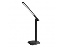 Светильник настольный Ultraflash UF-731 11W 220V на основании 3 ур.ярк. черный (1/30)