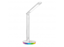 Светильник настольный Ultraflash UF-822 7W 230V на основании 3 цв. RGB белый