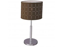 Светильник настольный Escada 5019/1L E14*60W Chrome/Coffee (270х270х320) /1