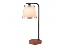 Светильник настольный Escada 707/1L E14*40W Wenge/Beige (160х210х420) /1/6