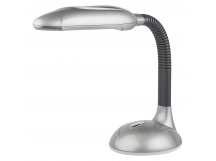 Светильник настольный ЭРА NL-209-G23-9W-BU серый /20/120