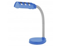 Светильник настольный Эра NE-302 лампа E27 на 15W питание 220V синий