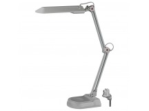 Светильник настольный ЭРА NL-202-G23-11W-GY серый струбцина и подставка /1/6