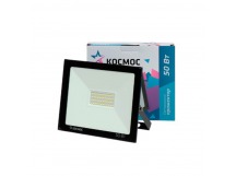 Прожектор светодиодный Космос Super-Slim 50W IP65 6500К с датчиком (1/20)