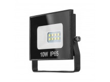 Прожектор светодиодный Онлайт 10W 230V IP65 4000К нейтральный черный (1/80)