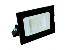 Прожектор светодиодный Прогресс Eco 30W 230V 6500К холодный черный (1/80)