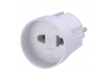 Сетевой переходник Фотон АМ 6-1 евровилка белый (1/20/240)