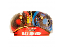 Наушники L-PRO S 01 MP вкладыши канальные  TURBINE GOLD 10\120