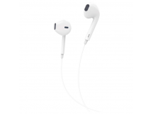 Наушники вставные GFPower M15 с микр. белый (1/200/800)