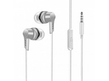 Наушники внутриканальные GFPower H01 с микр. белый (1/1000)