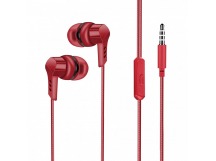 Наушники внутриканальные GFPower H01 с микр. красный (1/1000)