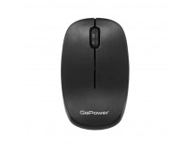 Мышь беспроводная GoPower GPM02 классическая USB черный (1/100)