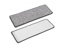 Насадка для швабры Рыжий кот Clean hands микрофибра 31.5х11.5см серый (1/10/200)