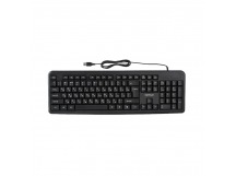 Клавиатура проводная GoPower GPK01 классическая USB 1.35м черный (1/20)