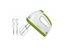 Миксер ручной Ergolux ELX-EM03-C34 150W 7 скоростей белый зеленый (1/24)