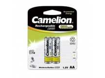 Аккумулятор бытовой Camelion HR6 AA BL2 NI-CD 800mAh  (2/24/480)