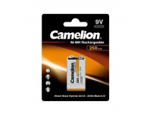 Аккумулятор бытовой Camelion Крона 6F22 9V BL1 NI-MH 250mAh (1/12/240)