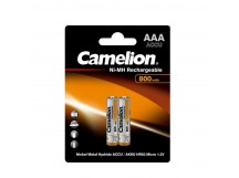 Аккумулятор предзаряженный RTU Camelion HR03 AAA BL2 NI-MH Always Ready 1.2V 800mAh (2/24/480)