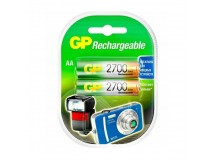 Аккумулятор бытовой GP HR6 AA BL2 NI-MH 2700mAh в пластиковой упаковке клемшел (2/20/200)
