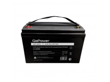 Аккумулятор свинцово-кислотный GoPower LA-121000 12V 100Ah клеммы под болт M8
