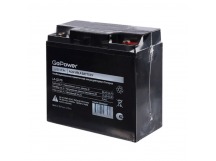 Аккумулятор свинцово-кислотный GoPower LA-12170 12V 17Ah клеммы под болт M5 (1/2)