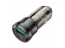 Автомобильное З/У GFPower A02PQ 1USB+1Type-C 38W PD,QC черный (1/98/392)