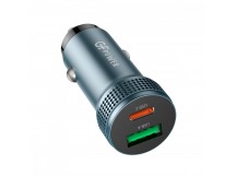 Автомобильное З/У GFPower A05PQ 1USB+1Type-C 38W PD,QC серый (1/13/130)