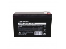Аккумулятор свинцово-кислотный GoPower LA-1290 12V 9Ah клеммы T2/ F2 (1/5)