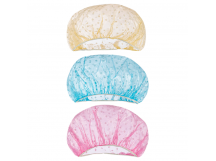 Набор шапочек для душа 3шт. ассорти (1/10/360)