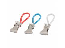 Прищепки для полотенец Рыжий кот 1.5х5.6см 10шт. (1/12/144)