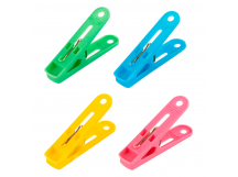 Прищепки Рыжий кот 54х12х25мм 12шт. ассорти (1/10/240)