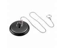 Пробка для ванной Рыжий кот SS-03 черный (1/12/144)