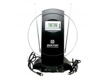 ТВ-Антенна комнатная Вектор AR-032 активная с питанием с усилителем DVB-T/T2 (1/10)