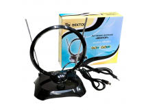 ТВ-Антенна комнатная Вектор AR-043 активная с питанием с усилителем DVB-T/T2 (1/20)