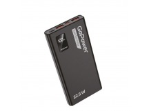 Внешний аккумулятор GoPower PB03-10 10000mAh 3.0A 22.5W 2USB/Type-C черный (1/50)