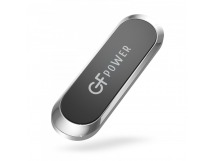 Держатель автомобильный GFPower CH-03 клеевая основа магнит серебряный (1/400)