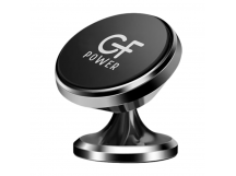 Держатель автомобильный GFPower CH-06 клеевая основа поворотный магнит черный (1/200)
