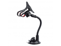 Держатель автомобильный GoPower GPA04 присоска черный (1/100)