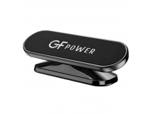 Держатель автомобильный GFPower CH-04 клеевая основа поворотный магнит черный (1/300)