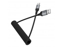 Кабель USB - Type-C Hoco X121 черный 1м