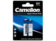 Батарейка Camelion BLUE Крона 6F22 BL1 Heavy Duty 9V (1/12/240)