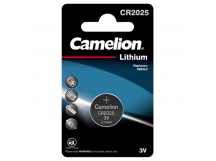 Батарейка Camelion CR2025 BL1 Lithium 3V (1/10/1800)