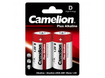 Батарейка Camelion Plus LR20 D BL2 Alkaline 1.5V (2/12/96)
