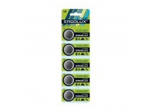 Батарейка Ergolux CR2016 BL5 Lithium 3V (5/100/2000)