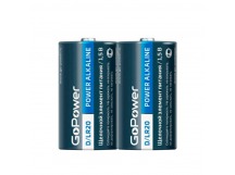 Батарейка GoPower LR20 D Shrink 2 Alkaline 1.5V (2/12/144)