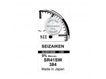 Батарейка SEIZAIKEN 384 (SR41SW) Silver Oxide 1.55V (1/10/100/1000)