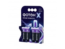 Батарейка Фотон X LR6 AA BL4 Alkaline 1.5V (4/40/480)